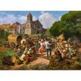 AMORSOLO Fernando Cueto The Tinikling Dance AMORSOLO Fernando Cueto The Tinikling Dance