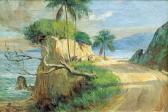 AMORSOLO Pablo Road By The Sea AMORSOLO Pablo Road By The Sea