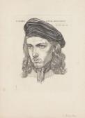 AMSLER Samuel Bildnis Des Malers Carl Philipp Fohr AMSLER Samuel Bildnis Des Malers Carl Philipp Fohr