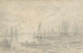 ANASTASI Auguste Paul Charles Pêche En Hiver ANASTASI Auguste Paul Charles Pêche En Hiver