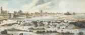 ANBURY Thomas North East View Of Hyderabad, On The Musi River ANBURY Thomas North East View Of Hyderabad, On The Musi River