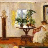 ANCHER Helga Interior From Saxild's House ANCHER Helga Interior From Saxild's House