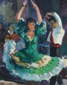 ANDERSEN Johan Meyer A Couple Of Flamenco Dancers ANDERSEN Johan Meyer A Couple Of Flamenco Dancers