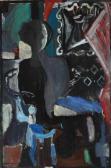 ANDERSEN Mogens Helge Interior With Woman ANDERSEN Mogens Helge Interior With Woman