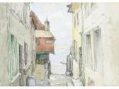 ANDERSON David R. Passageway In A Fishing Village ANDERSON David R. Passageway In A Fishing Village