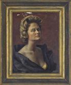 ANDERSON Douglas Portrait Of Pauline Billie Graves ANDERSON Douglas Portrait Of Pauline Billie Graves