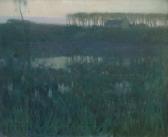 ANDERSON James Bell Scottish Evening Scene ANDERSON James Bell Scottish Evening Scene