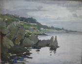ANDERSON william s Rocky Coastal Scene, Possibly Gareloch ANDERSON william s Rocky Coastal Scene, Possibly Gareloch