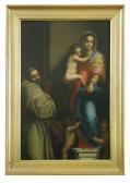 andrea del sarto The Madonna And Child With Saint Francis andrea del sarto The Madonna And Child With Saint Francis