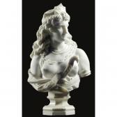 ANDREONI Orazio A Marble Bust Of Judith ANDREONI Orazio A Marble Bust Of Judith