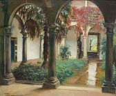ANDREU Y SENTAMANS Teodoro Patio Del Pozo De E. Gasseta En Puebla Del Caramiñal ANDREU Y SENTAMANS Teodoro Patio Del Pozo De E. Gasseta En Puebla Del Caramiñal