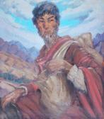 ANGANUZZI Mario Nicolás "hombre Con Alforja". ANGANUZZI Mario Nicolás "hombre Con Alforja".
