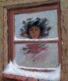ANGANUZZI Mario Nicolás "nieve En La Ventana". ANGANUZZI Mario Nicolás "nieve En La Ventana".