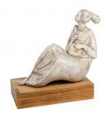 ANGELICO LUIGI Figura Femminile Con Mandolino ANGELICO LUIGI Figura Femminile Con Mandolino