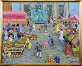 ANGLERYD Birgitta Motiv Från Hötorget ANGLERYD Birgitta Motiv Från Hötorget