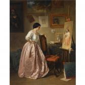 ANNA MARGUERITE ELISABETH VAN LIMBURG STIRUM In The Artist's Studio ANNA MARGUERITE ELISABETH VAN LIMBURG STIRUM In The Artist's Studio