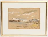 ANNAND Louise Gibson Rio Seco Alicante 1979 Pencil, ANNAND Louise Gibson Rio Seco Alicante 1979 Pencil,