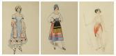 ANNENKOV Youri P. Georges Female Costume ANNENKOV Youri P. Georges Female Costume