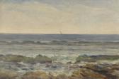 ANTHONE Jules Alphonse Segelschiff Auf Offener See ANTHONE Jules Alphonse Segelschiff Auf Offener See