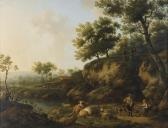 ANTHONISSEN JOSEPH HENDRYCK Scène Pastorale Avec Bergère Et Chasseur ANTHONISSEN JOSEPH HENDRYCK Scène Pastorale Avec Bergère Et Chasseur