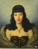 ANTOINE Marc Portrait De Dame ANTOINE Marc Portrait De Dame