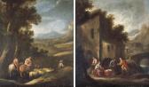 ANTOLINEZ Y SARABIA Francisco Jacob And His Household Journeying To Meet Esau ANTOLINEZ Y SARABIA Francisco Jacob And His Household Journeying To Meet Esau