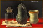 ANTONELLI Piero Still Life With Pitcher, Jar And Cup ANTONELLI Piero Still Life With Pitcher, Jar And Cup
