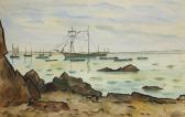 ANTRAL Louis Robert Bateaux Au Mouillage ANTRAL Louis Robert Bateaux Au Mouillage