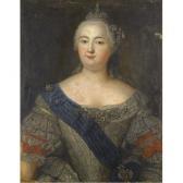 ANTROPOV Aleksei Petrovich Portrait Of Elizaveta Petrovna ANTROPOV Aleksei Petrovich Portrait Of Elizaveta Petrovna