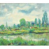 AOLUGE Continental River Landscape AOLUGE Continental River Landscape