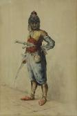 AOUT CHARLES Orientalischer Krieger AOUT CHARLES Orientalischer Krieger