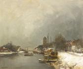 APOL LOUIS A Canal In Winter APOL LOUIS A Canal In Winter