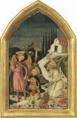 APOLLONIO DI GIOVANNI L'arcangelo Raffaele Con Tobiolo E San Girolamo APOLLONIO DI GIOVANNI L'arcangelo Raffaele Con Tobiolo E San Girolamo