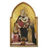 APOLLONIO DI GIOVANNI Madonna Col Bambino Tra San Giovanni Battista E San Domenico APOLLONIO DI GIOVANNI Madonna Col Bambino Tra San Giovanni Battista E San Domenico