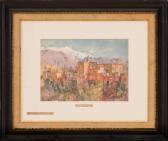 APPERLEY George Owen Wynne The Alhambra From My Studio APPERLEY George Owen Wynne The Alhambra From My Studio