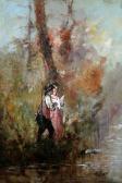 APPERT Georges A Courting Couple APPERT Georges A Courting Couple