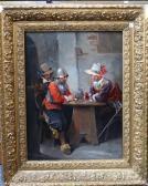 APPERT Georges Soldiers Drinking APPERT Georges Soldiers Drinking