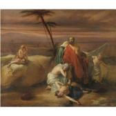 APPIANI Andrea il giovane Scena Biblica, Il Serpente Di Bronzo APPIANI Andrea il giovane Scena Biblica, Il Serpente Di Bronzo