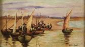 aranha lucília Pescadores E Barcos Na Praia aranha lucília Pescadores E Barcos Na Praia