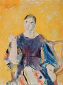 ARAPOV Anatolij A. Portrait De Mme Ospensky, Vers 1940 ARAPOV Anatolij A. Portrait De Mme Ospensky, Vers 1940