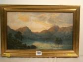 ARCHEN STANLEY Sunset Highland Lake Scene ARCHEN STANLEY Sunset Highland Lake Scene