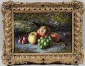ARCHER Charles Fruit Still Life On A Mossy Bank ARCHER Charles Fruit Still Life On A Mossy Bank