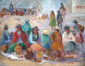 ARCIDIACONO JOSE CARMELO Collas En El Mercado De La Quiaca ARCIDIACONO JOSE CARMELO Collas En El Mercado De La Quiaca