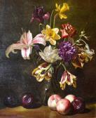 arcuri frank Mixed Bouquet In Glass Vase arcuri frank Mixed Bouquet In Glass Vase
