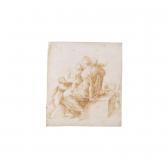 ARDENTE Alessandro Female Allegorical Figure Surrounded By Putti Bearing Symbols Of Ecclesiastic Virtues ARDENTE Alessandro Female Allegorical Figure Surrounded By Putti Bearing Symbols Of Ecclesiastic Virtues