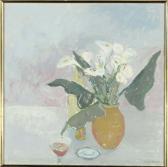 ARDIZZONE Charlotte Flowers With Wine Glass ARDIZZONE Charlotte Flowers With Wine Glass