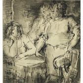 Ardizzone Edward Three Figures In An Interior Ardizzone Edward Three Figures In An Interior