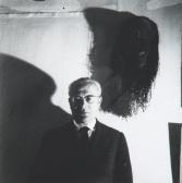 ARGILLET PIERRE Tristan Tzara Devant Un Fétiche Africain ARGILLET PIERRE Tristan Tzara Devant Un Fétiche Africain