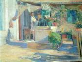 ARGYRIS Kostas Washerwoman In A Village Street ARGYRIS Kostas Washerwoman In A Village Street
