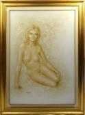 ARIS Frank A Nude Female Bearing Signature Frank Aris ARIS Frank A Nude Female Bearing Signature Frank Aris